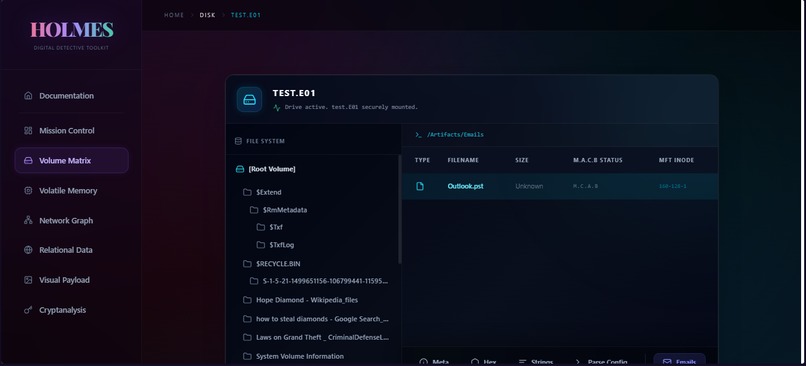 Holmes – screenshot 2