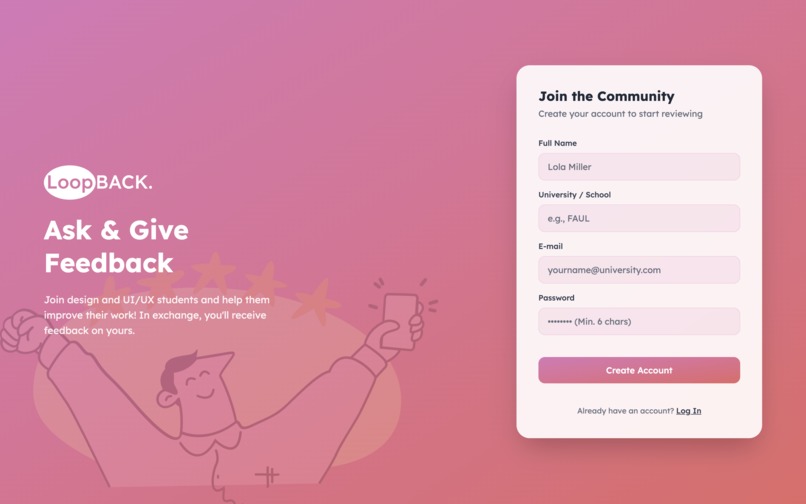 LoopBACK. – screenshot 2