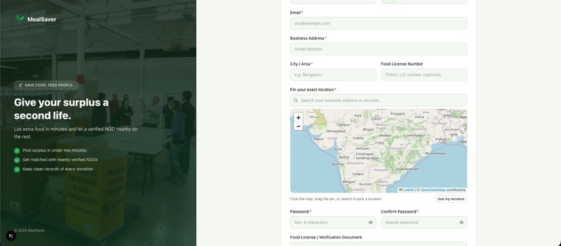 Rescue Food, Feed Communities: MealSaver – screenshot 4