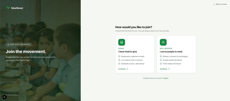 Rescue Food, Feed Communities: MealSaver – screenshot 2