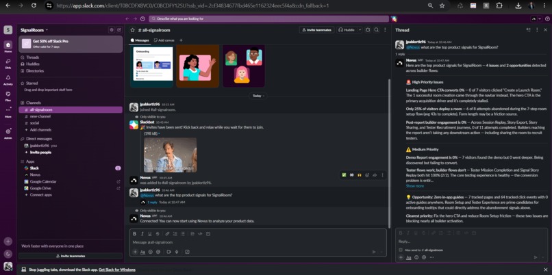 SignalRoom – screenshot 7