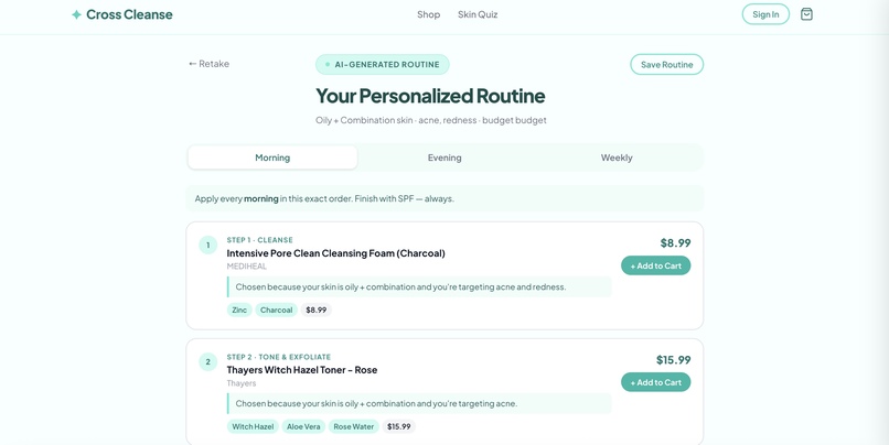 Cross Cleanse – screenshot 2