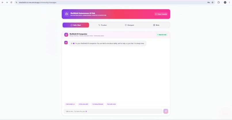 SheShield AI – screenshot 7