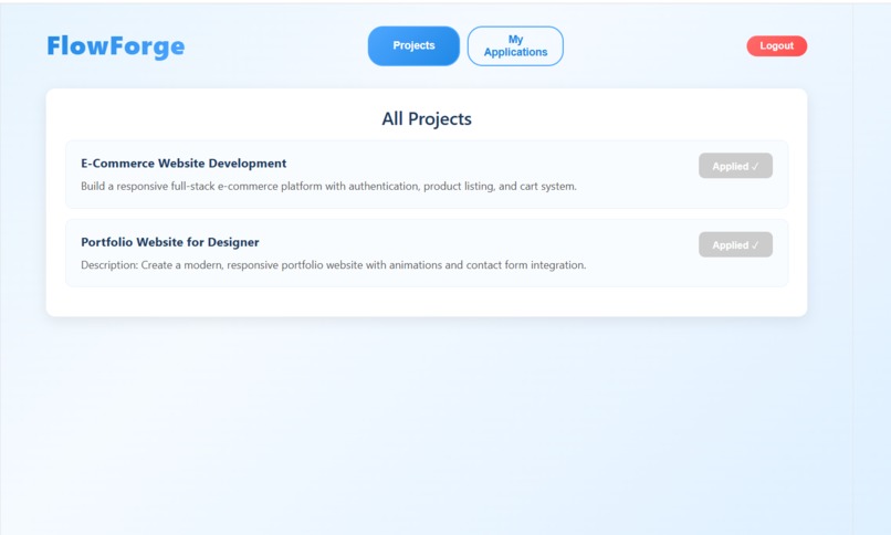 FlowForge – screenshot 3