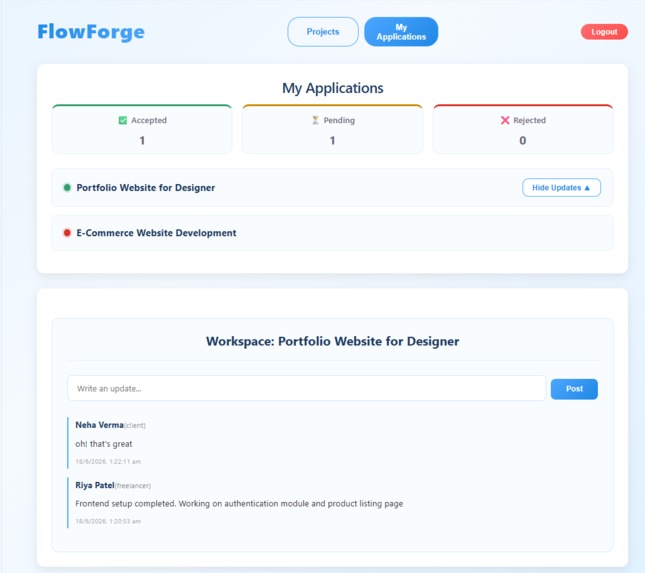 FlowForge – screenshot 4