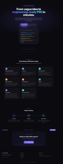 PRD Autopilot  – screenshot 2