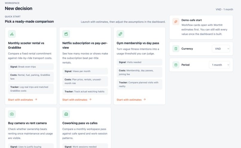 WorthIt – screenshot 6
