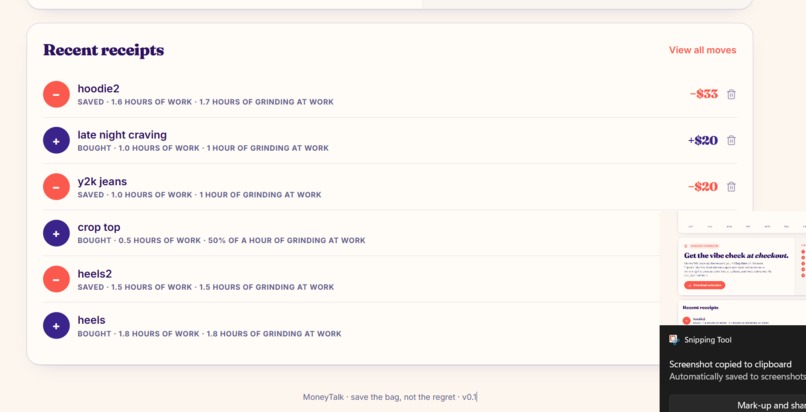 MoneyTalk – screenshot 10