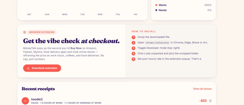 MoneyTalk – screenshot 2