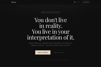 Mirror — Tarot as a Mirror for Self-Observation