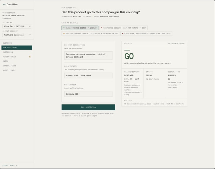 CompliMesh – screenshot 1