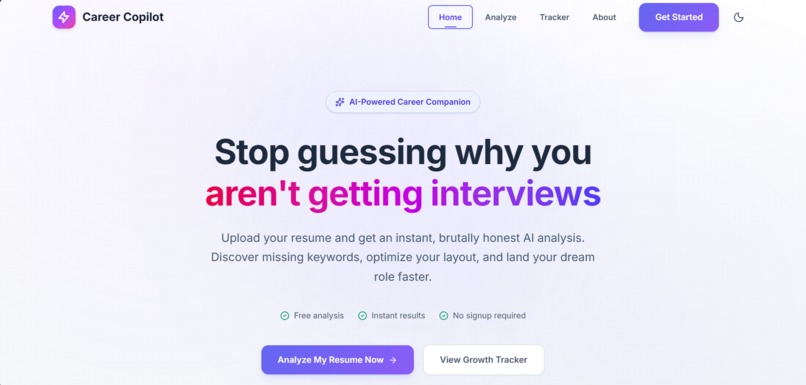 Career Copilot – screenshot 3