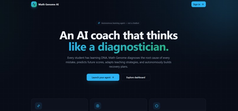  math-genome-ai – screenshot 1