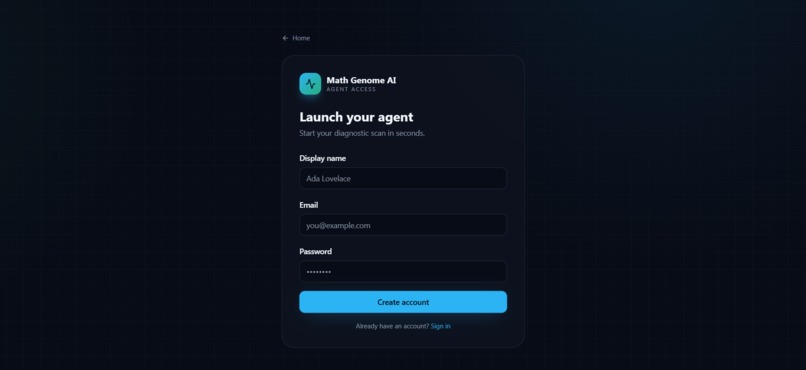  math-genome-ai – screenshot 3
