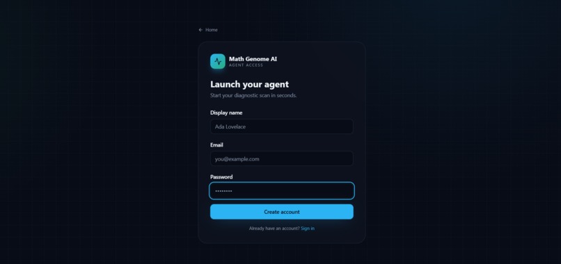  math-genome-ai – screenshot 4