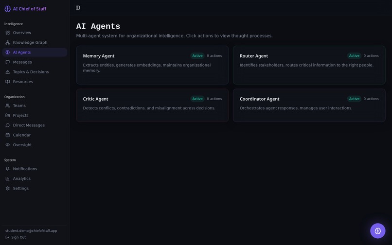  "Second Brain" - Superhuman AI Chief of Staff – screenshot 4