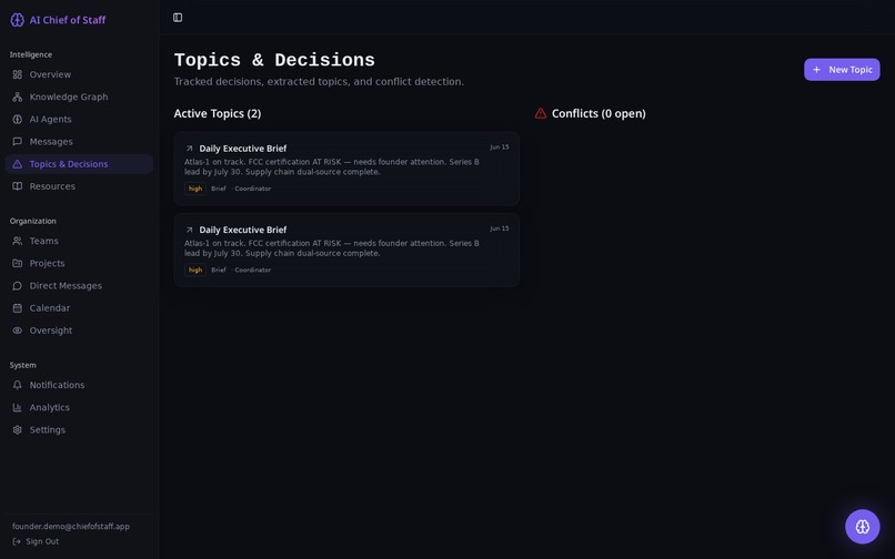 "Second Brain" - Superhuman AI Chief of Staff – screenshot 9