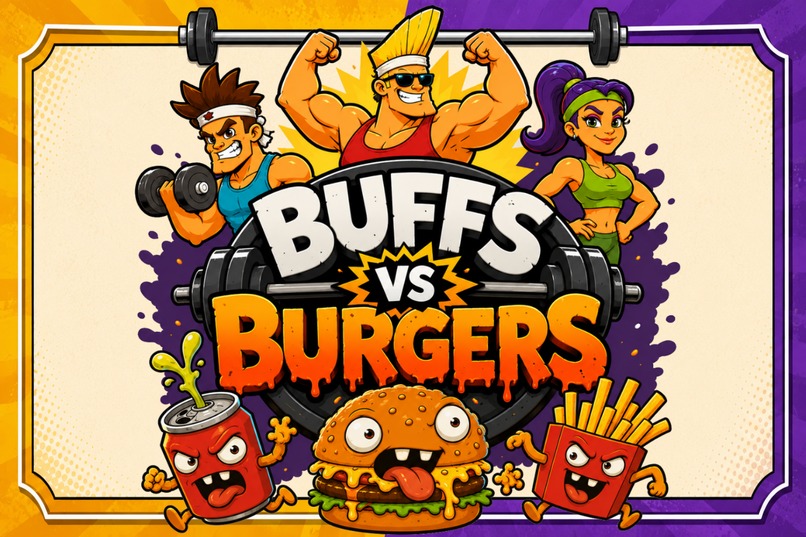 Buffs vs Burgers – screenshot 1