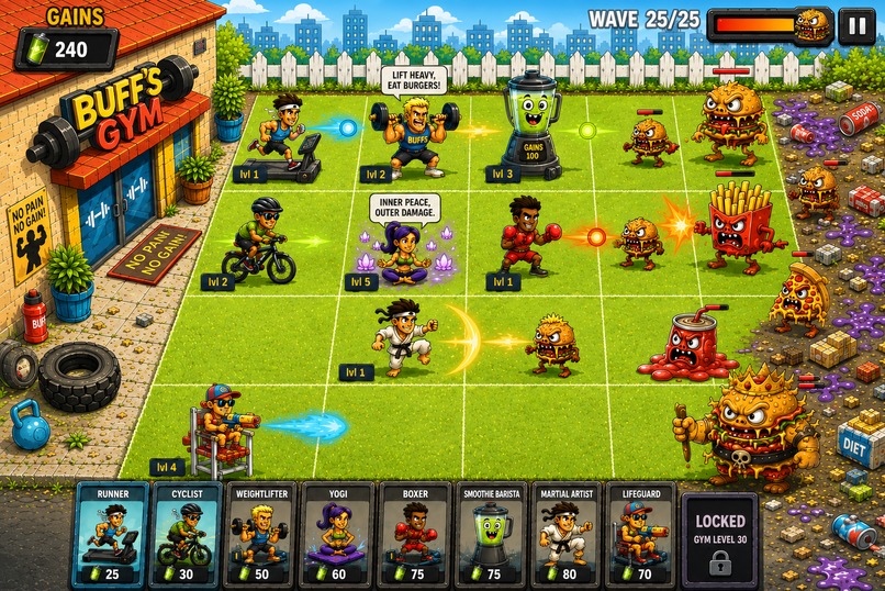 Buffs vs Burgers – screenshot 2