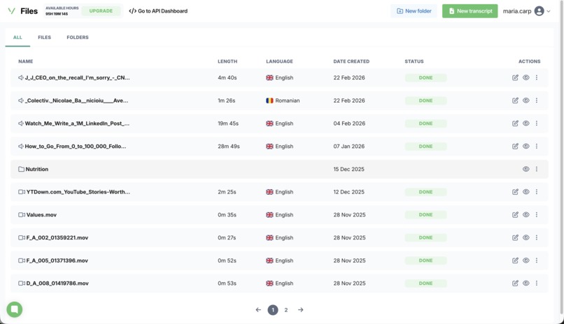 Vatis Tech – screenshot 1