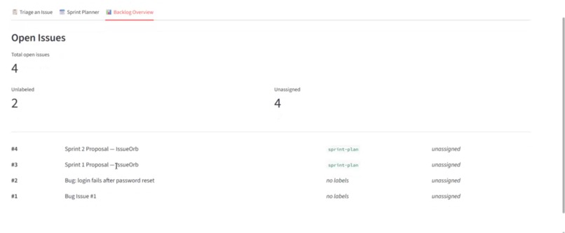 IssueOrb – screenshot 1