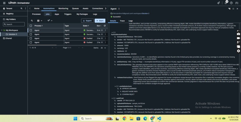 OmniTreasury AI – screenshot 3