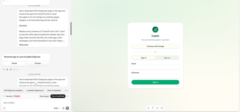 Loam – screenshot 1