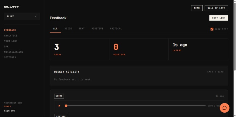 Blunt – screenshot 1