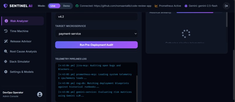 Sentinel AI – screenshot 1