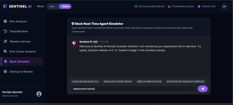 Sentinel AI – screenshot 2