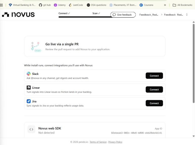 Feedback Radar – screenshot 2