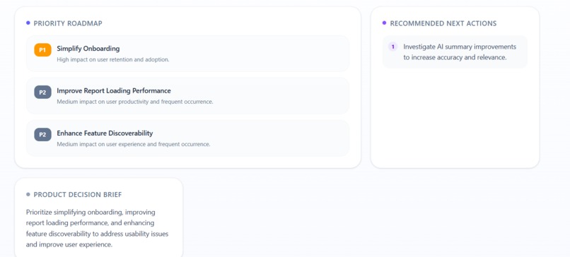 Feedback Radar – screenshot 4