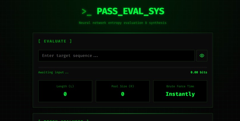 Passsword checker – screenshot 1