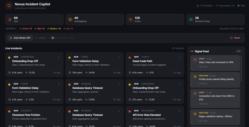 Novus Incident Copilot – screenshot 2