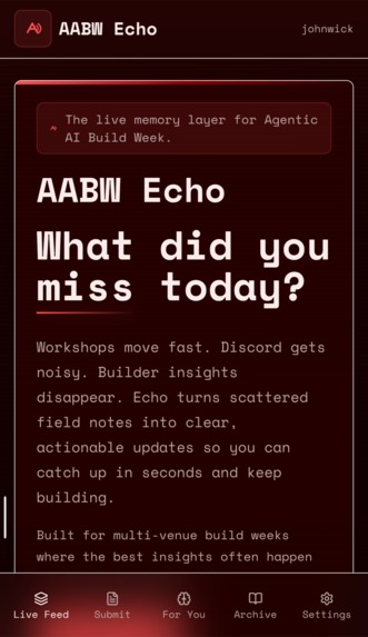 AABW Echo – screenshot 1