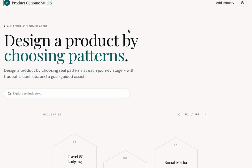 Product Genome Studio – screenshot 5