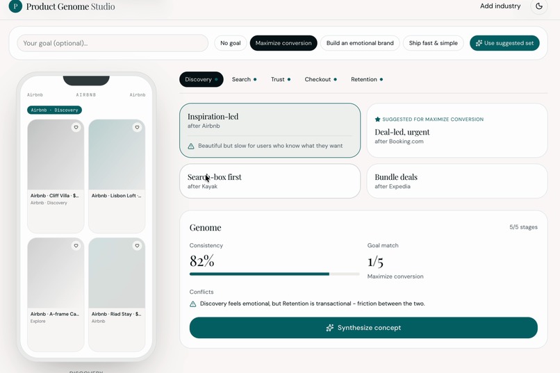 Product Genome Studio – screenshot 6