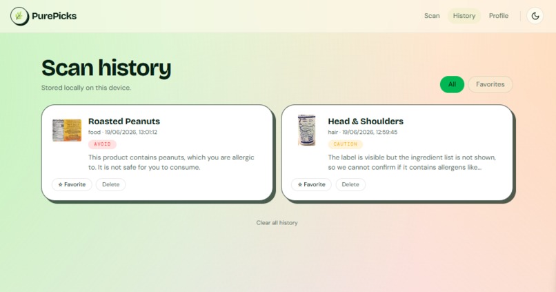PurePicks – screenshot 5
