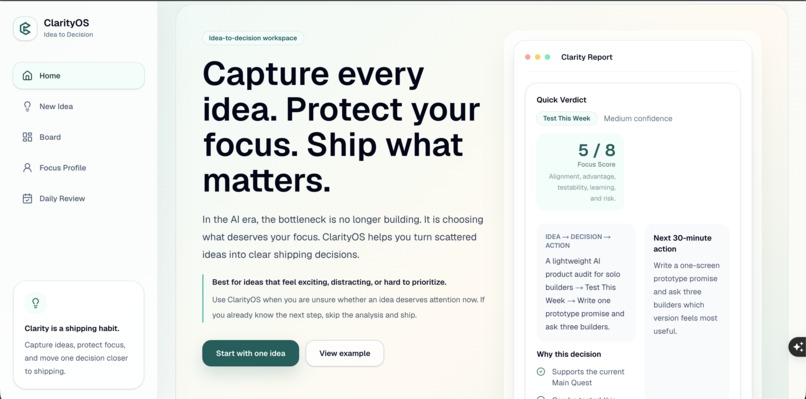 ClarityOS – screenshot 4