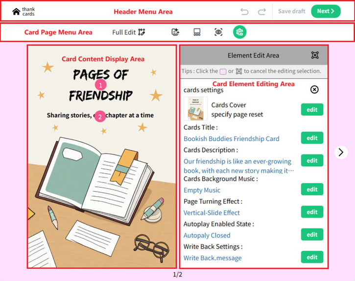 Thank Cards – screenshot 3