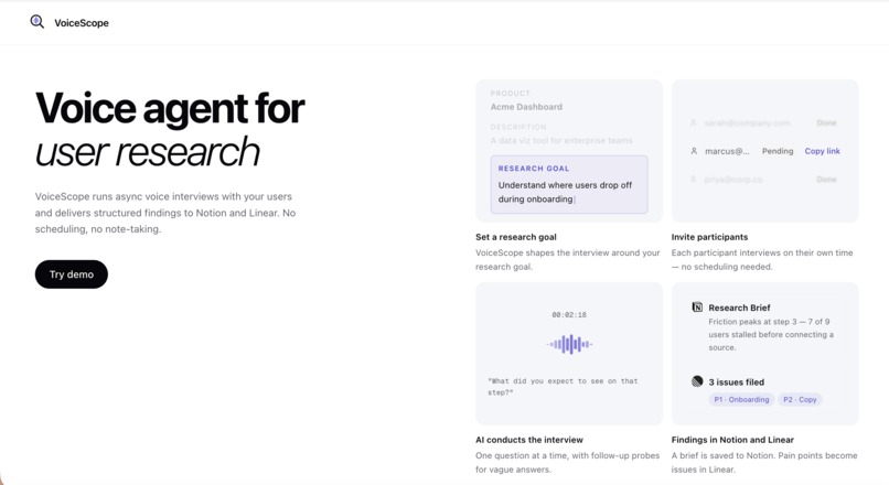 VoiceScope – screenshot 1