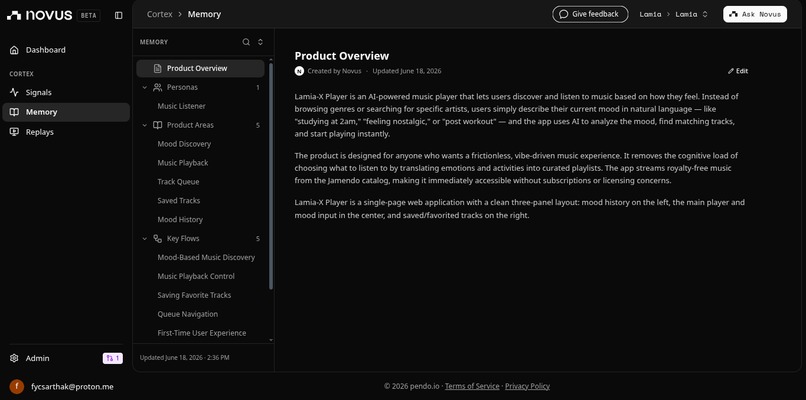 Lamia-x player – screenshot 1