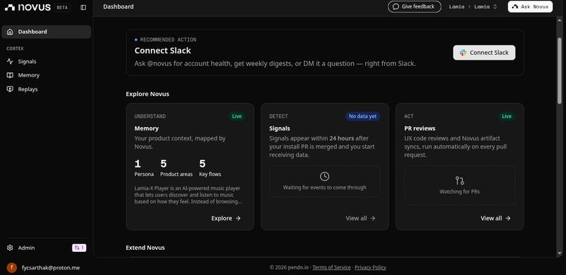 Lamia-x player – screenshot 2