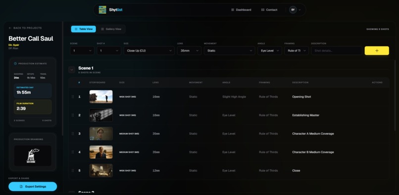 Shytlist – screenshot 4