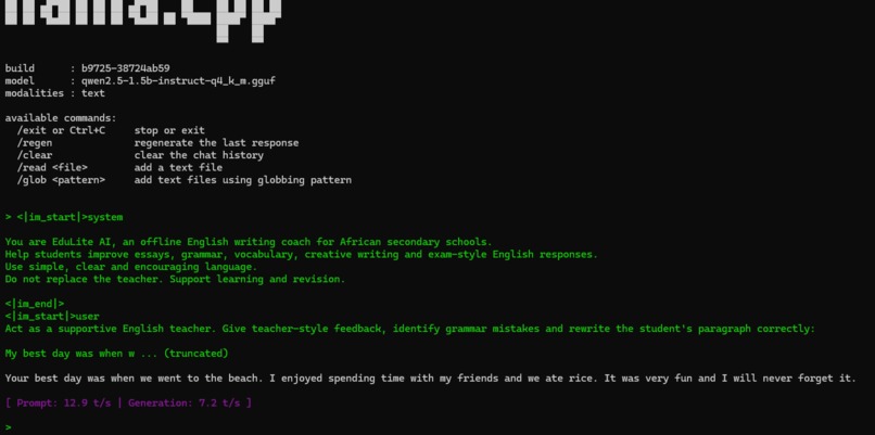 EduLite AI – screenshot 1