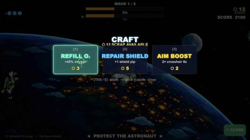 Asteroid Survivor – screenshot 2