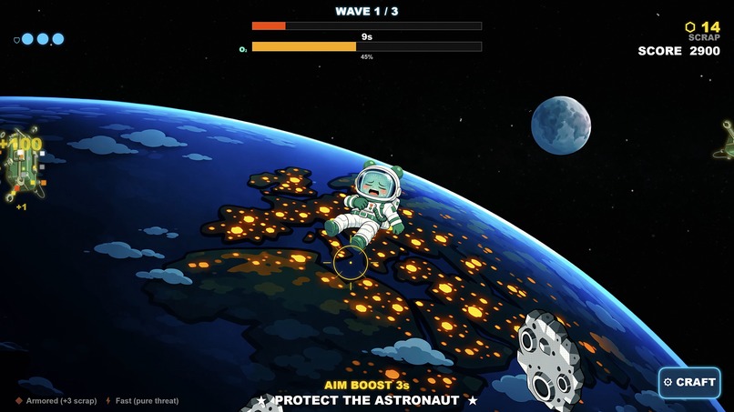 Asteroid Survivor – screenshot 1