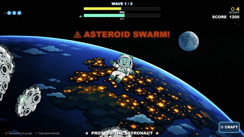 Asteroid Survivor – screenshot 3