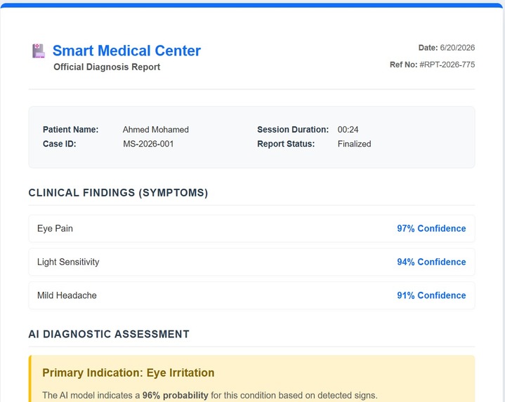 Smart Medical Sign Translation System – screenshot 5