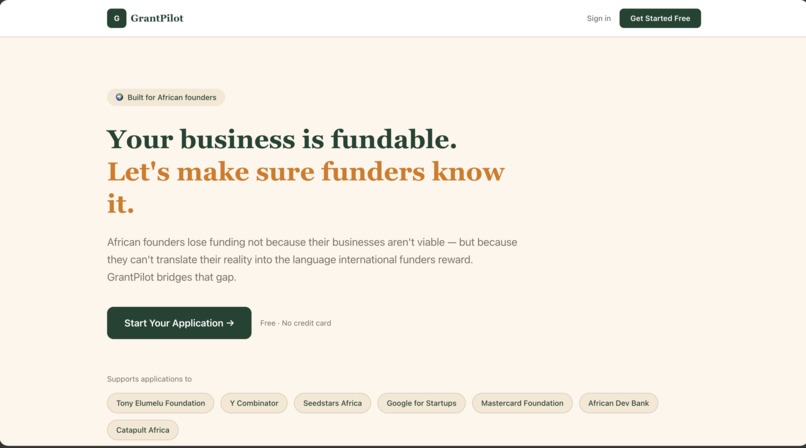 GrantPilot – screenshot 1